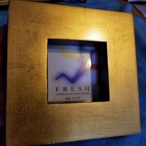 Bronze toned Fresh picture frame 3x3